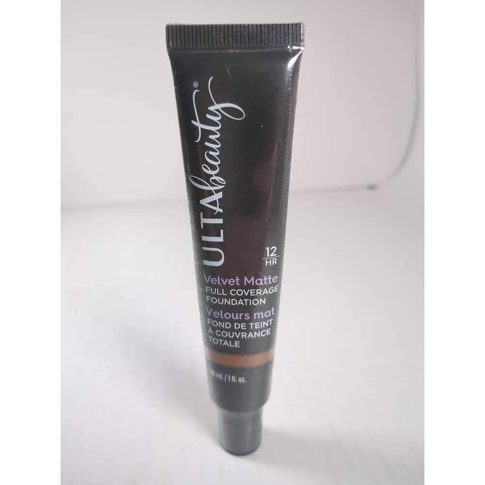 ULTA Beauty Velvet Matte Full Coverage Foundation Deep Warm 30ml NEW - Picture 3 of 5